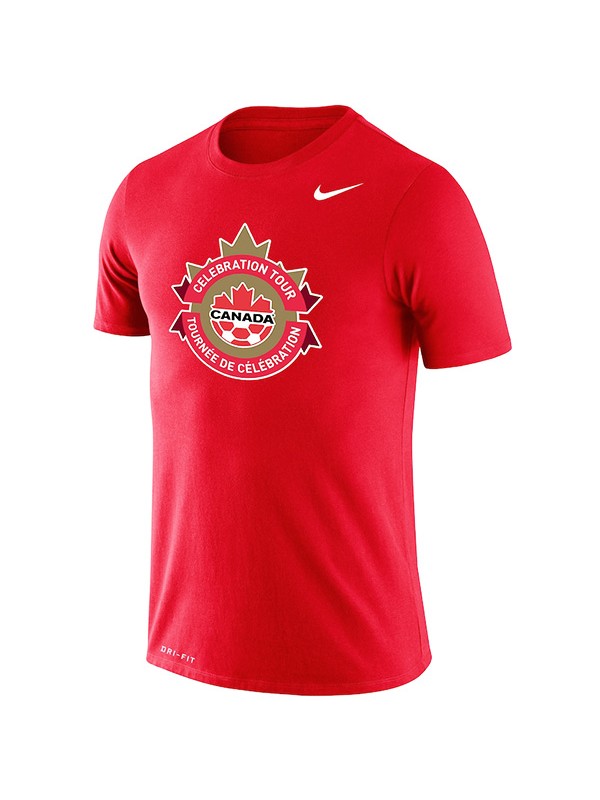 Canada soccer celebration tour performance jersey football uniform men's casual tops sport red shirt 2022-2023